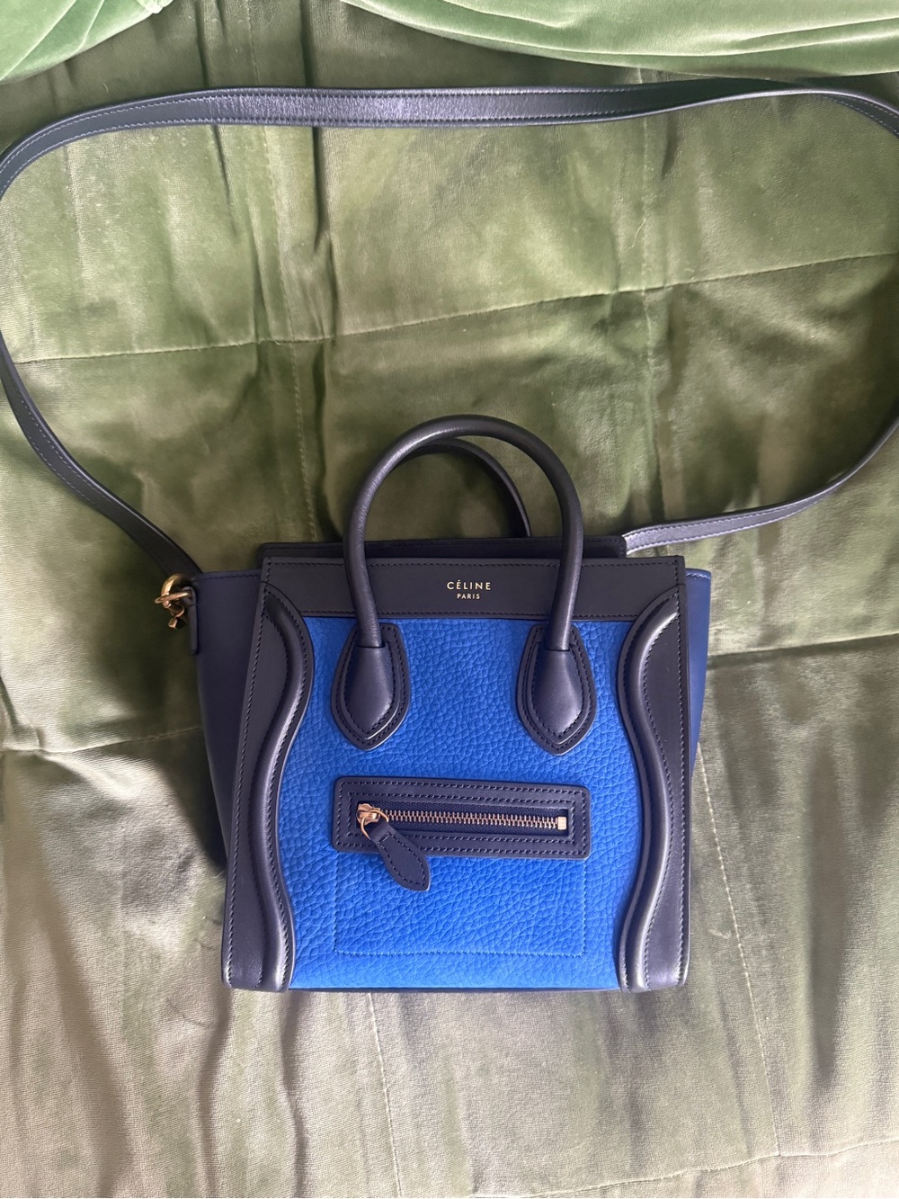 Authentic Celine Nano Luggage Tote, pristine condition!